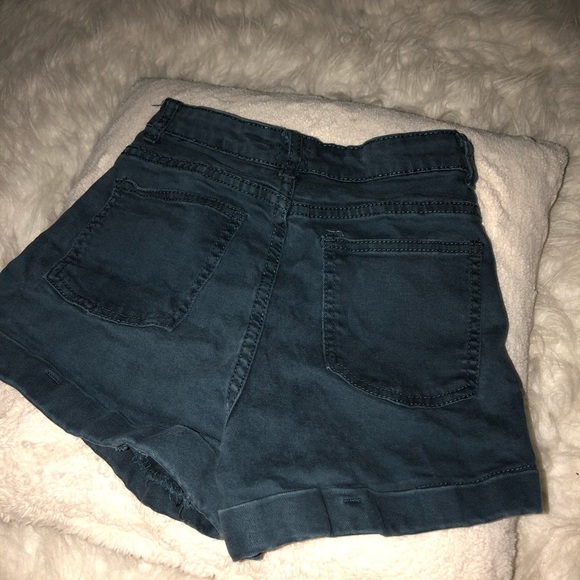Blue brandy melville  shorts - Picture 2 of 2